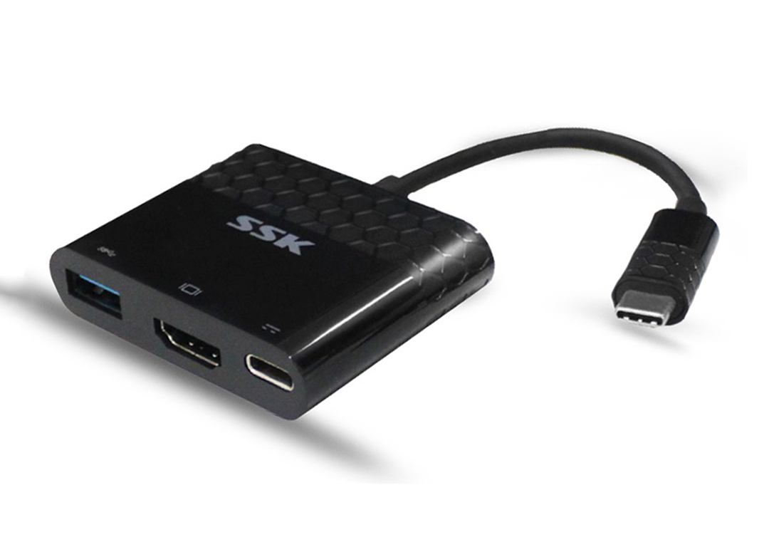 Multiport Hub Type-C -> USB 3.0 + HDMI SSK SHU-C020