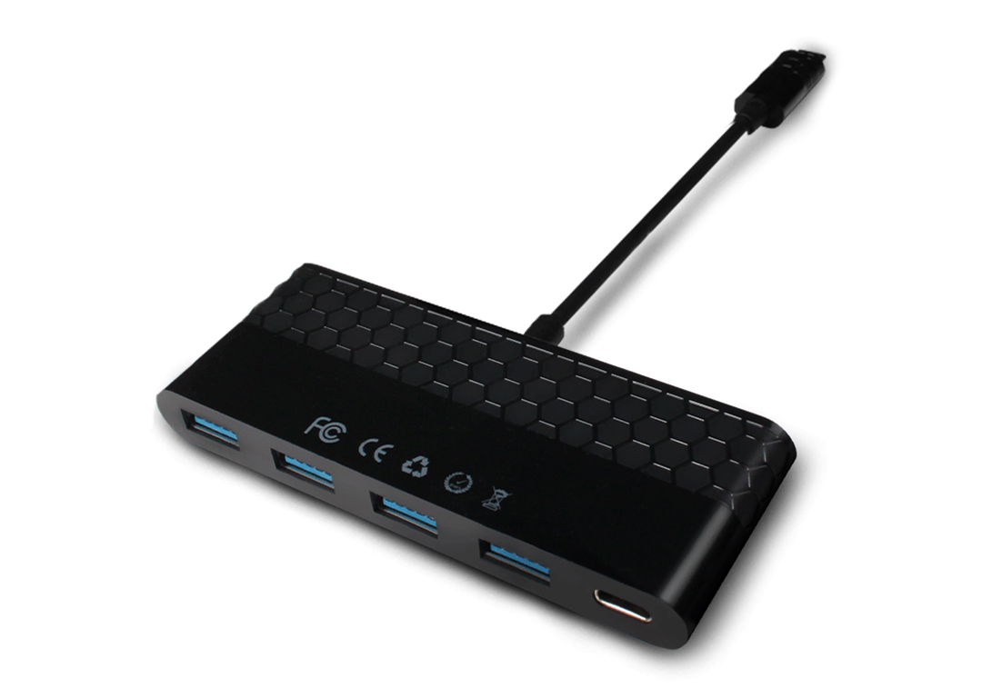 Multiport Hub Type-C -> 4 USB 3.0 SSK SHU-C100