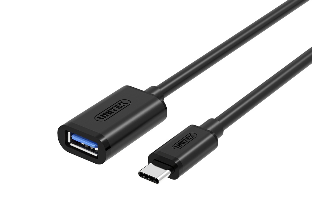 Cáp Type-C -> USB 3.0 Nối Dài UNITEK Y-C476BK