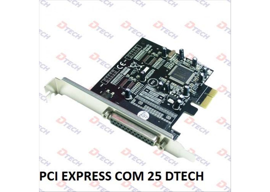 Card PCI -> COM 25 Express DTECH 860