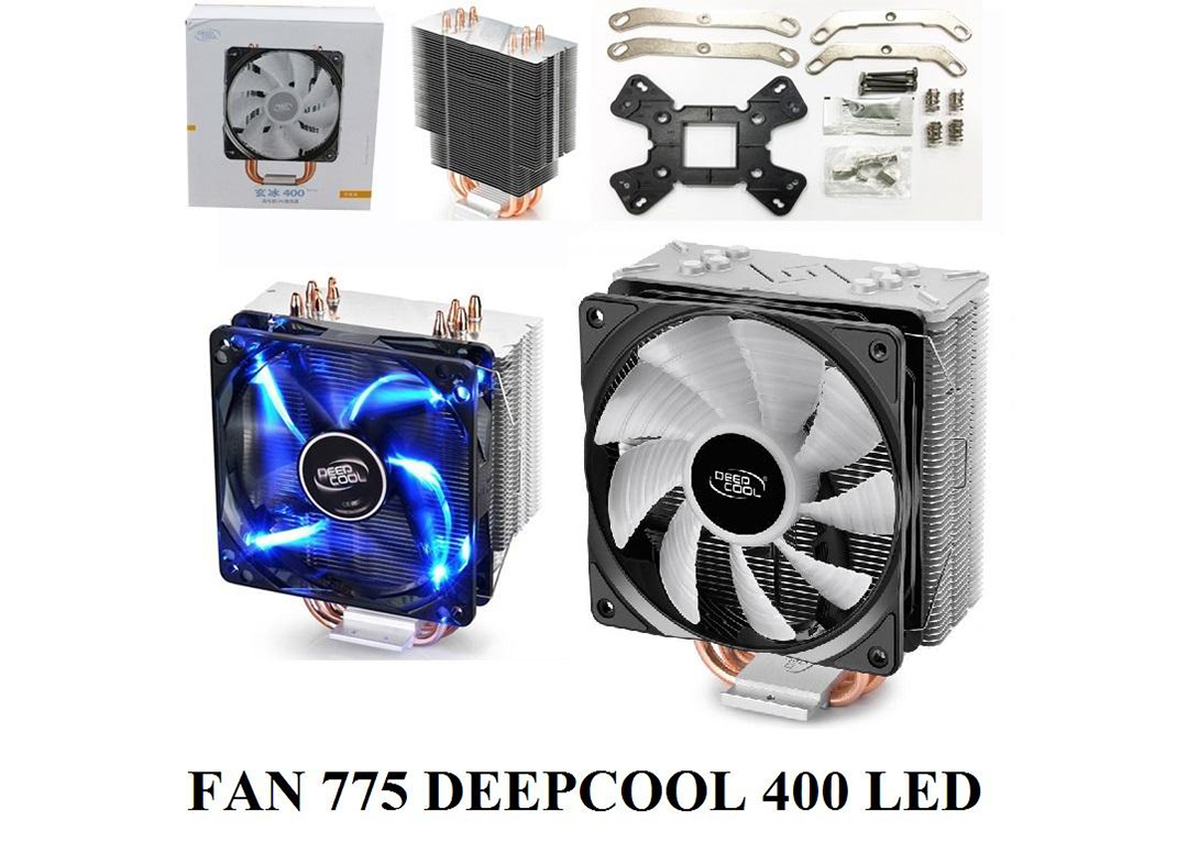 FAN 775 LED DEEPCOOL 400