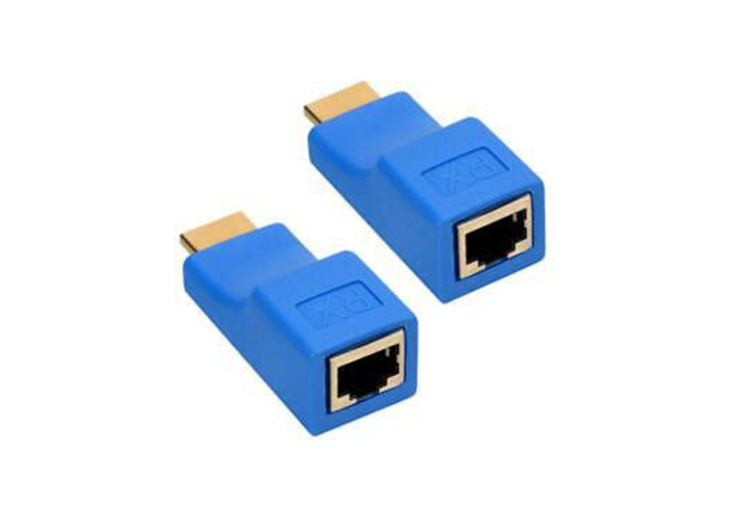 BỘ NỐI DÀI HDMI -> LAN CAT6/CAT6E 30M 4K