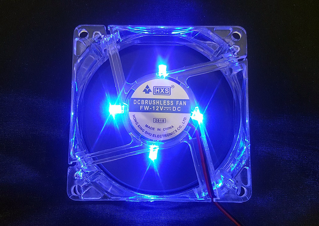 FAN CASE LED 8" F82