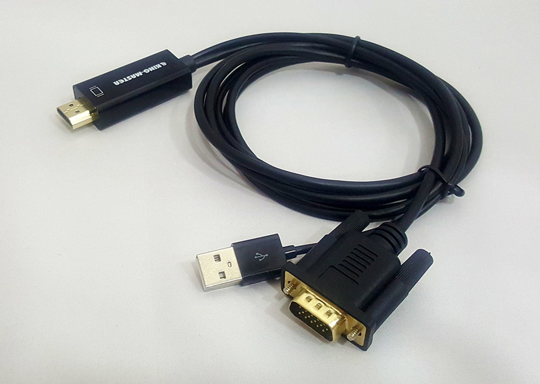 Cáp HDMI sang VGA + USB KINGMASTER KY-H129B