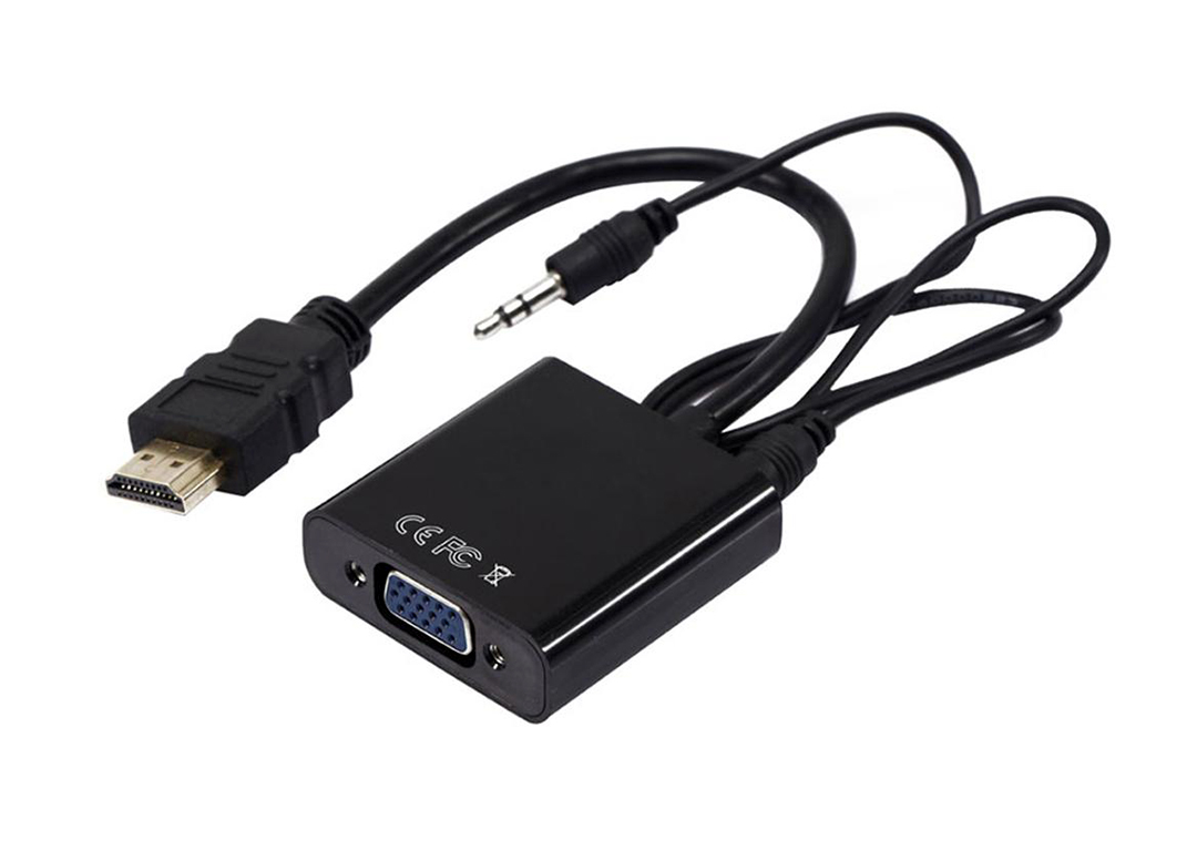 CÁP HDMI -> VGA + AUDIO 0.2M