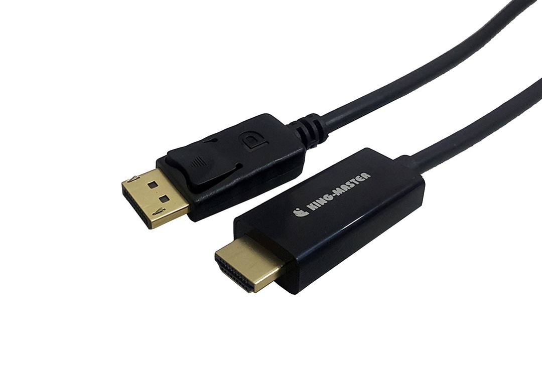 Cáp DisplayPort to HDMI 1.8m KINGMASTER KM026