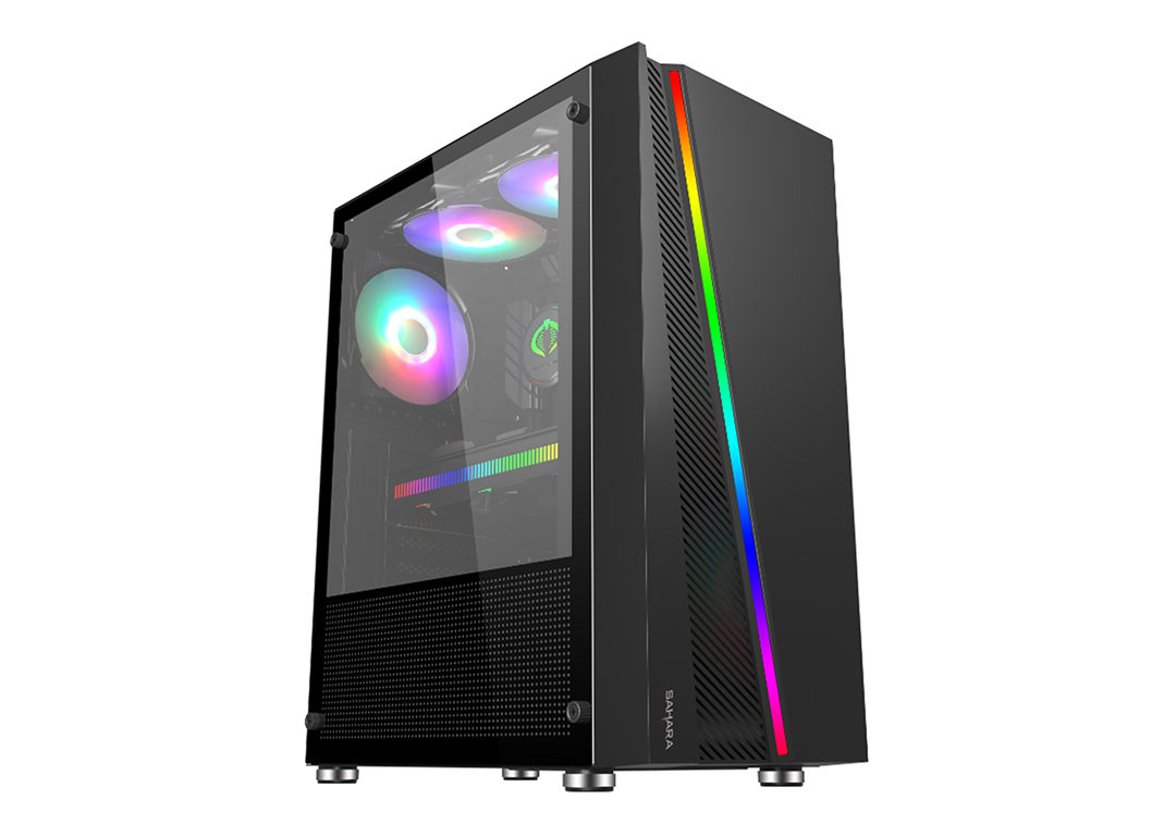 CASE SAHARA LIGHT 3 GAMING