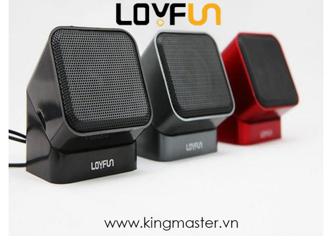 LOA VI TÍNH LOYFUN LF - 819 2 LOA BỘ ĐEN