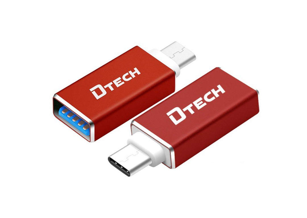 Đầu đổi Type-C -> USB 3.0 DTECH T0001D