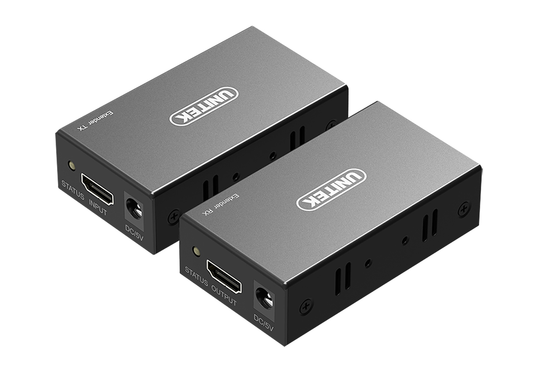 Hub mở rộng HDMI -> Ethernet 60m UNITEK V100A