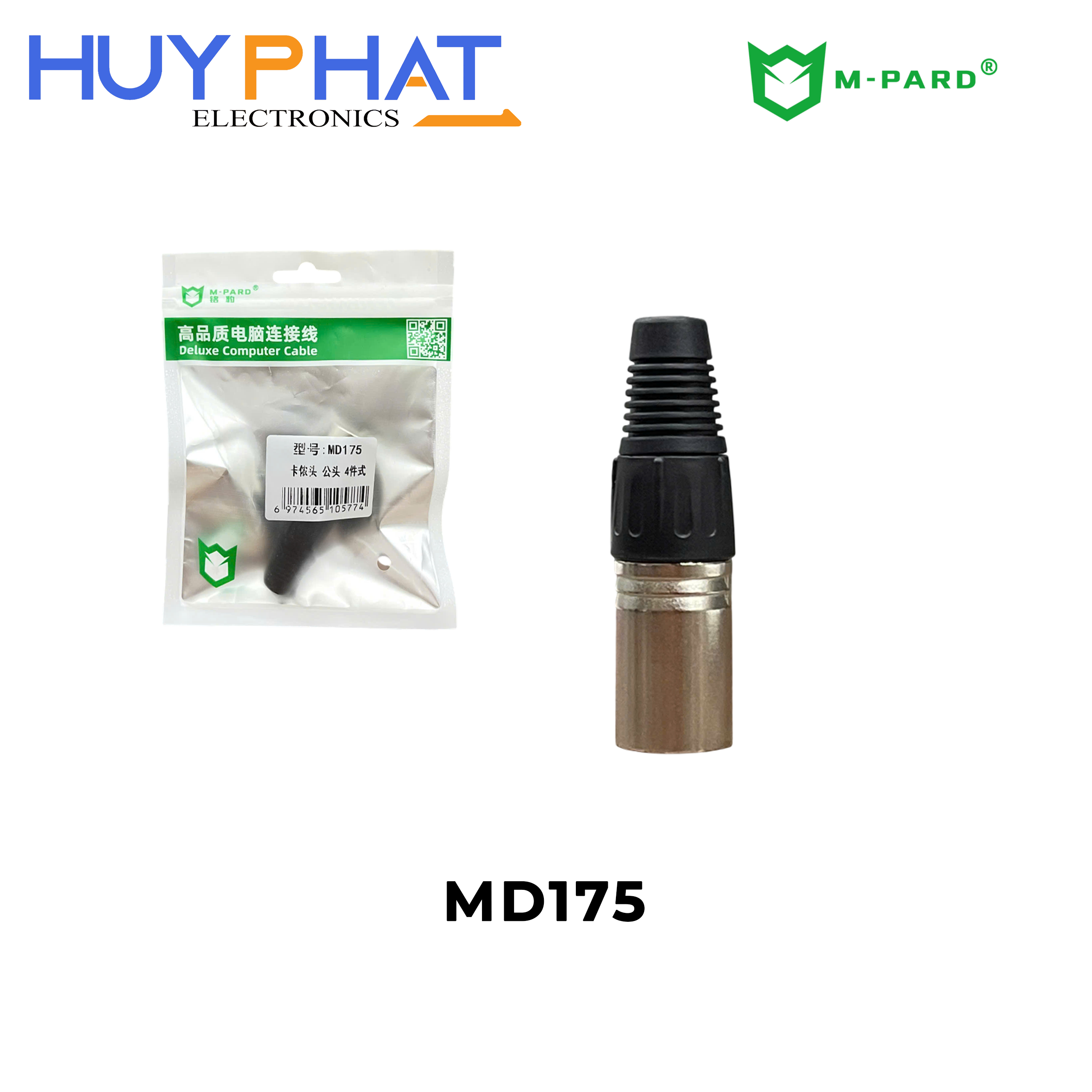 Zắc Canon Male M-PARD MD175
