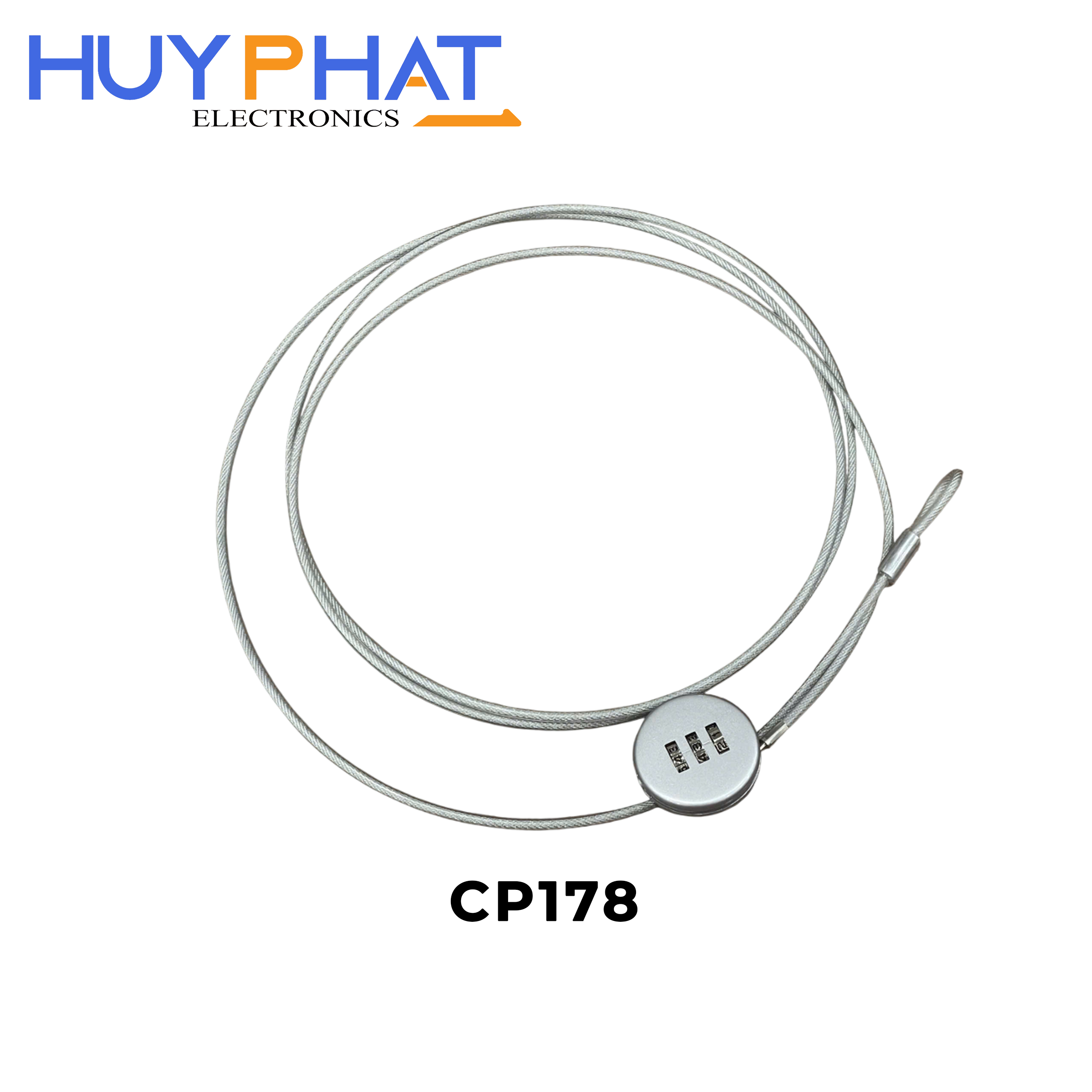 Khóa Laptop mã dài 1.8M CP178 SET