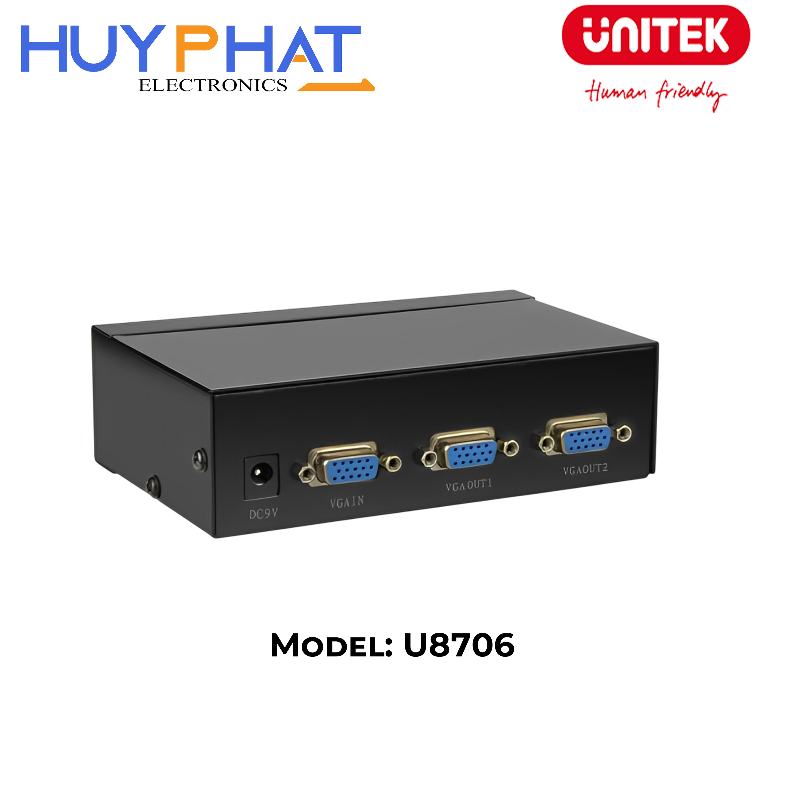 Multi VGA 1-2 UNITEK U8706