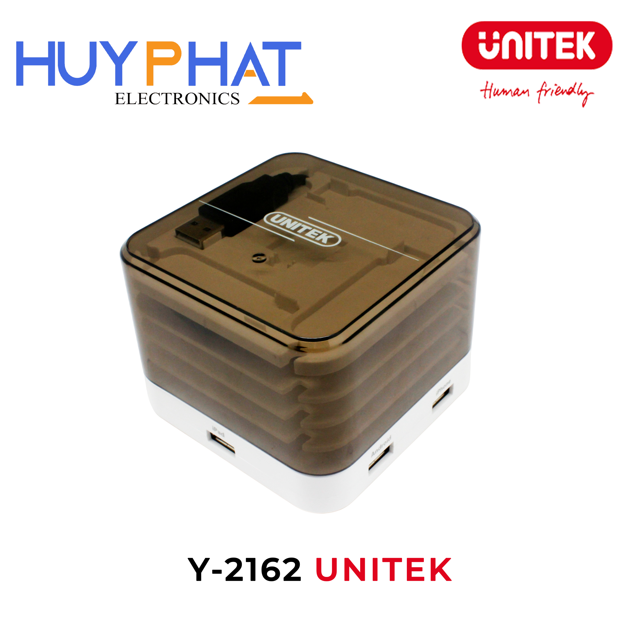 Sạc USB 4 trong 1 36W UNITEK Y-2162