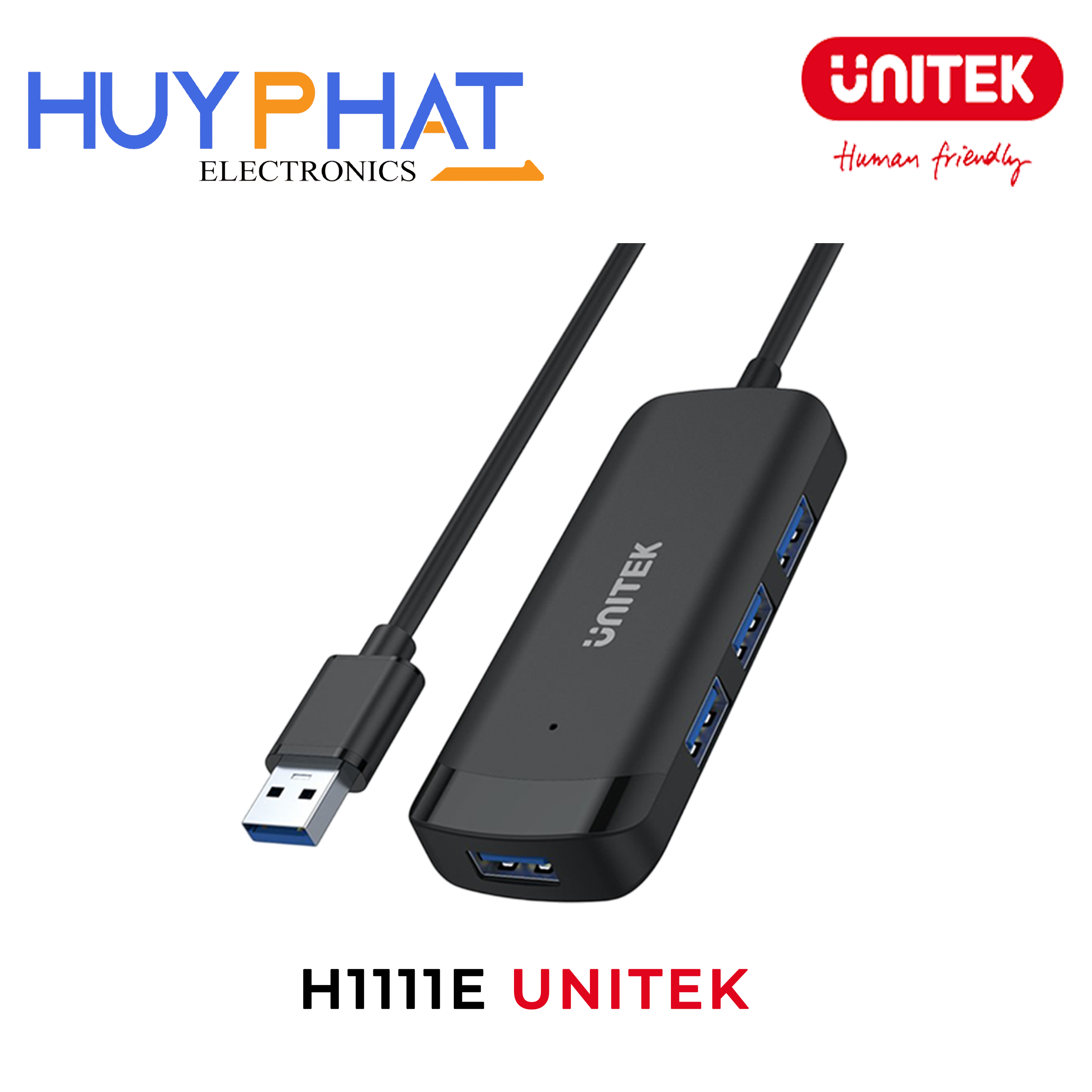 Hub chia 4 cổng USB3.0 UNITEK H1111E
