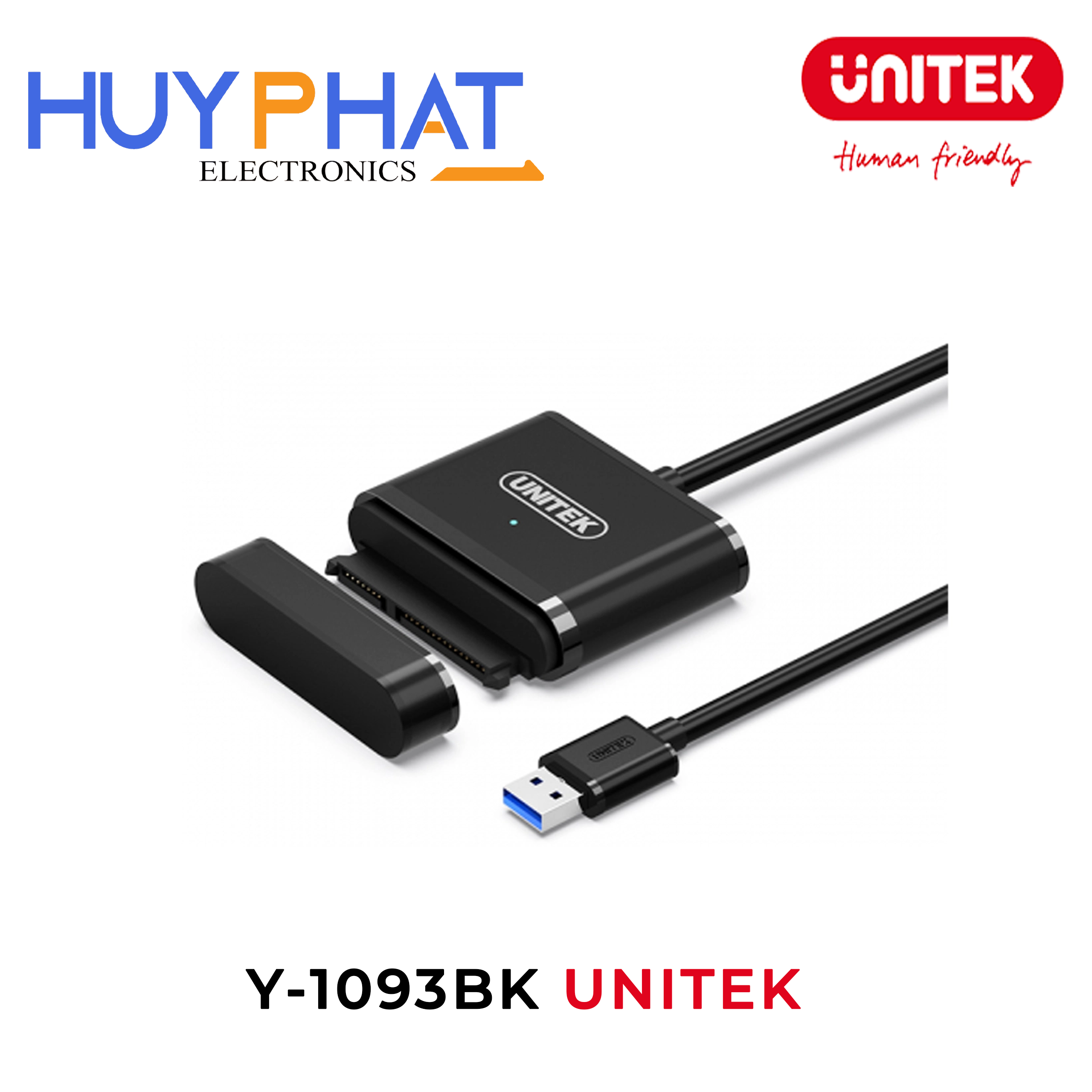 Cáp đọc ổ cứng SATA tốc độ cao USB3.0 UNITEK Y-1093BK