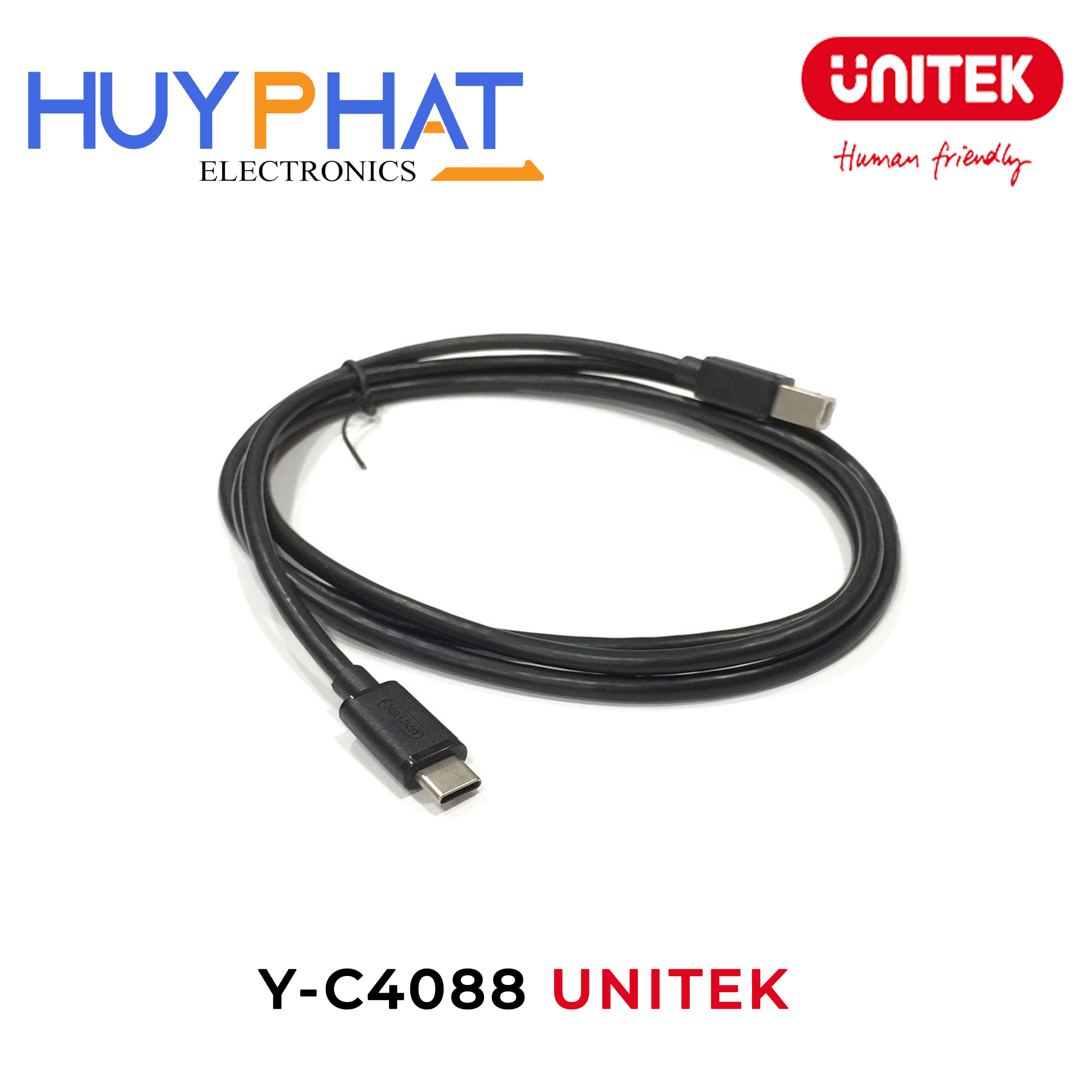 Cáp Type-C -> USB in UNITEK Y-C4088