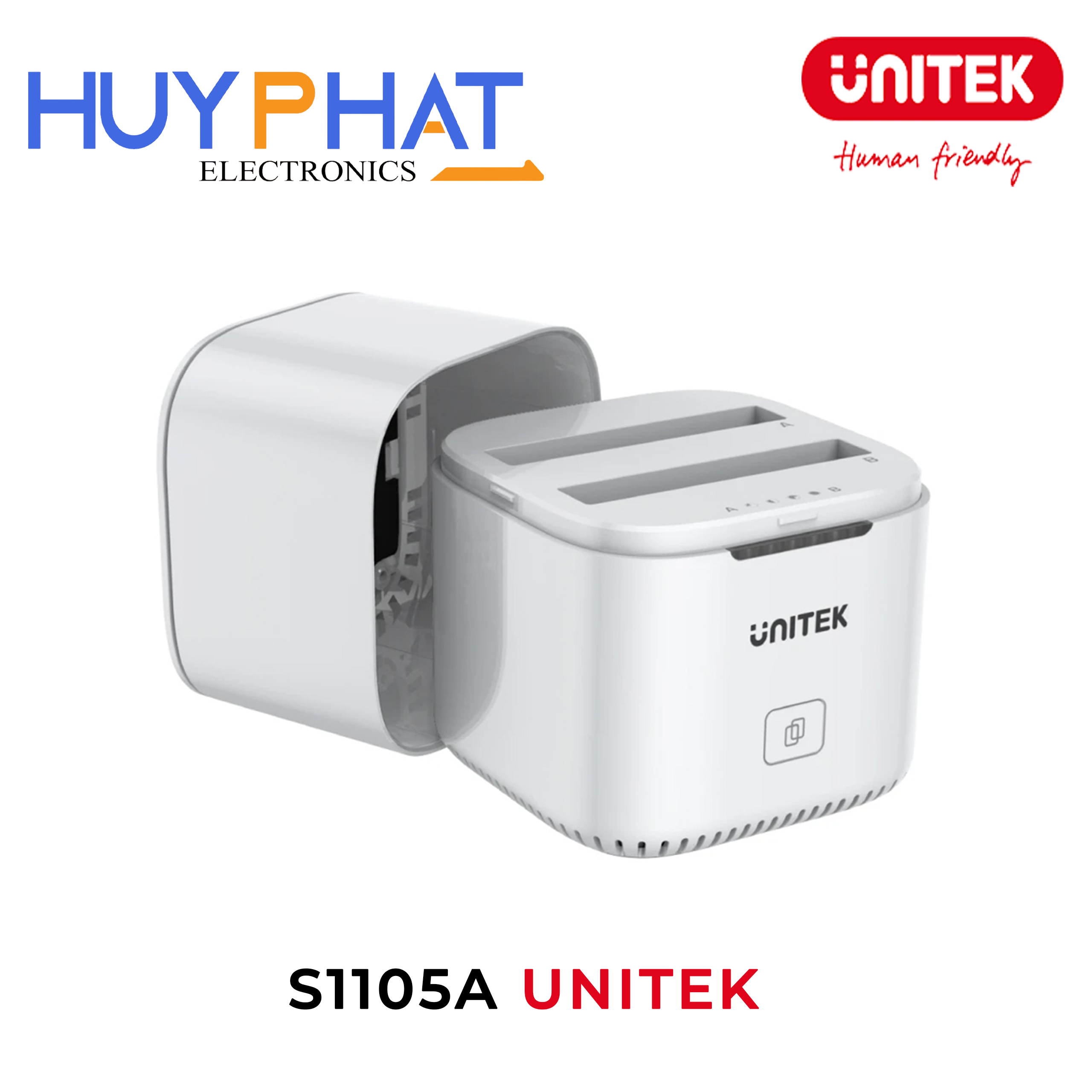 Box đựng ổ cứng HDD Type-C -> SATA III 2.5 UNITEK S1105A