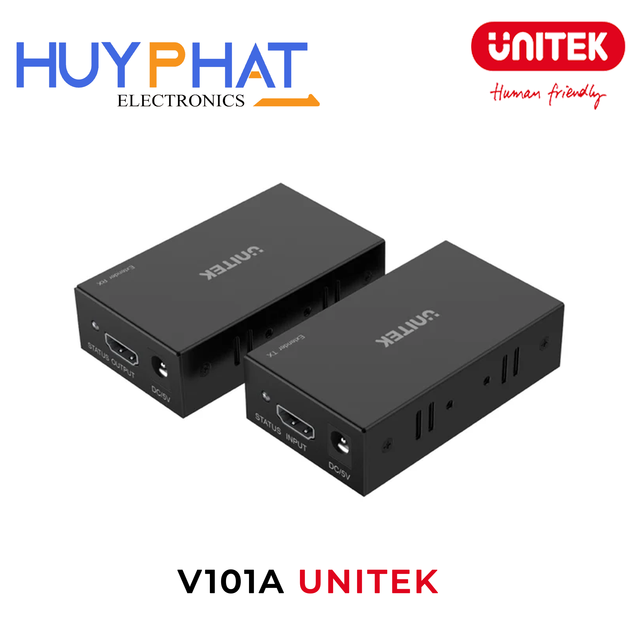 Bộ mở rộng HDMI qua LAN 1080p@60Hz UNITEK V101A
