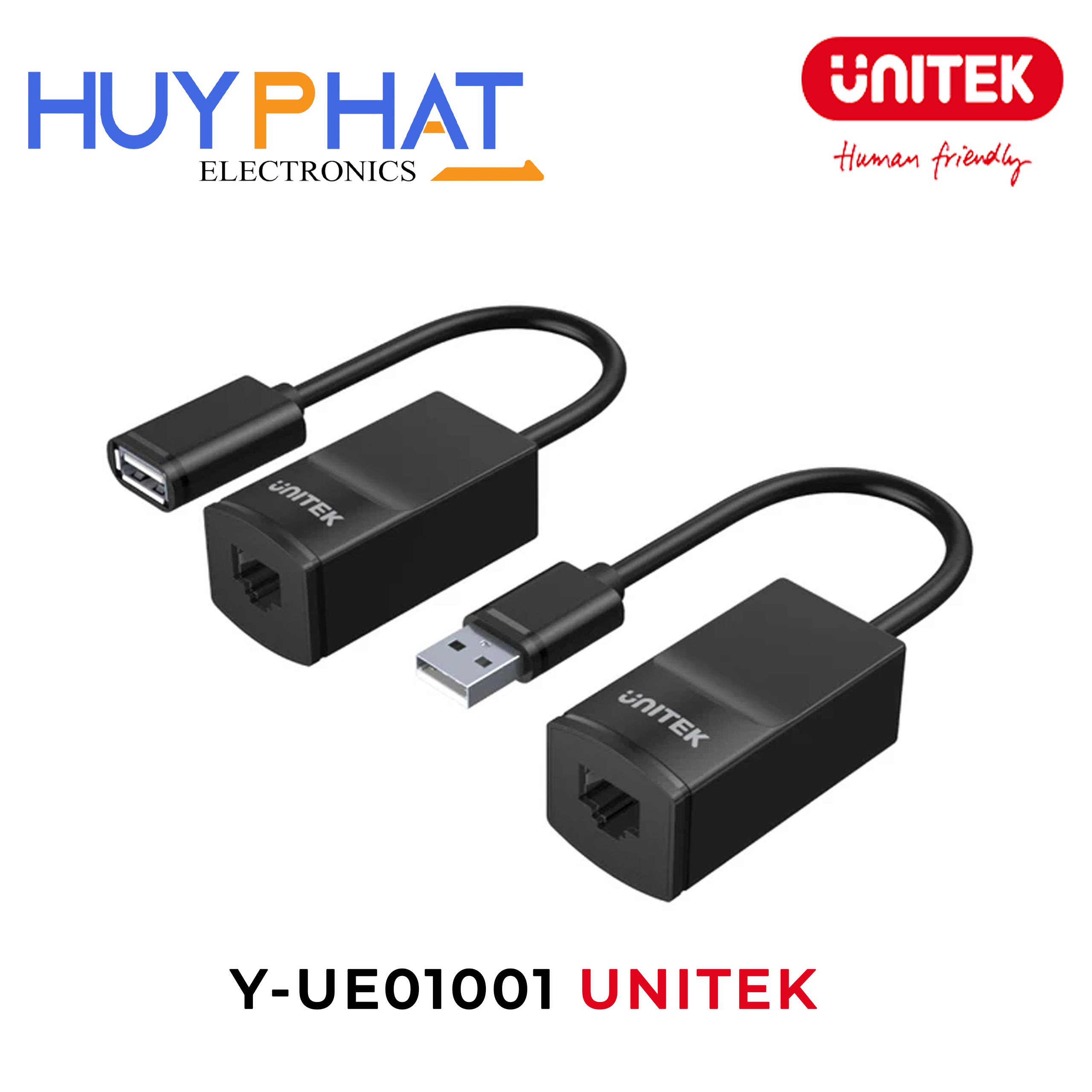 Bộ mở rộng USB qua LAN UNITEK Y-UE01001