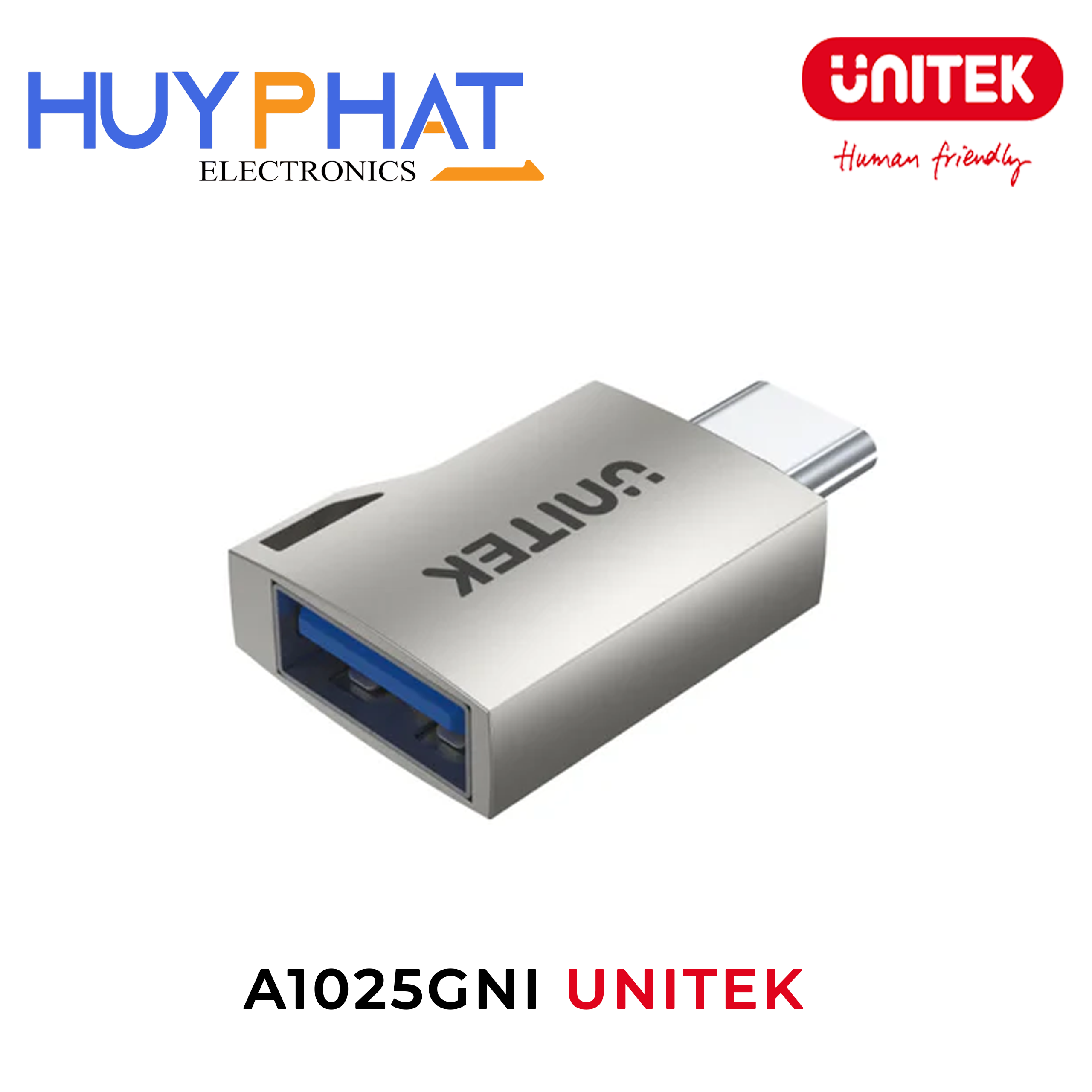 Đầu chuyển đổi Type-C -> USB OTG UNITEK A1025GNI
