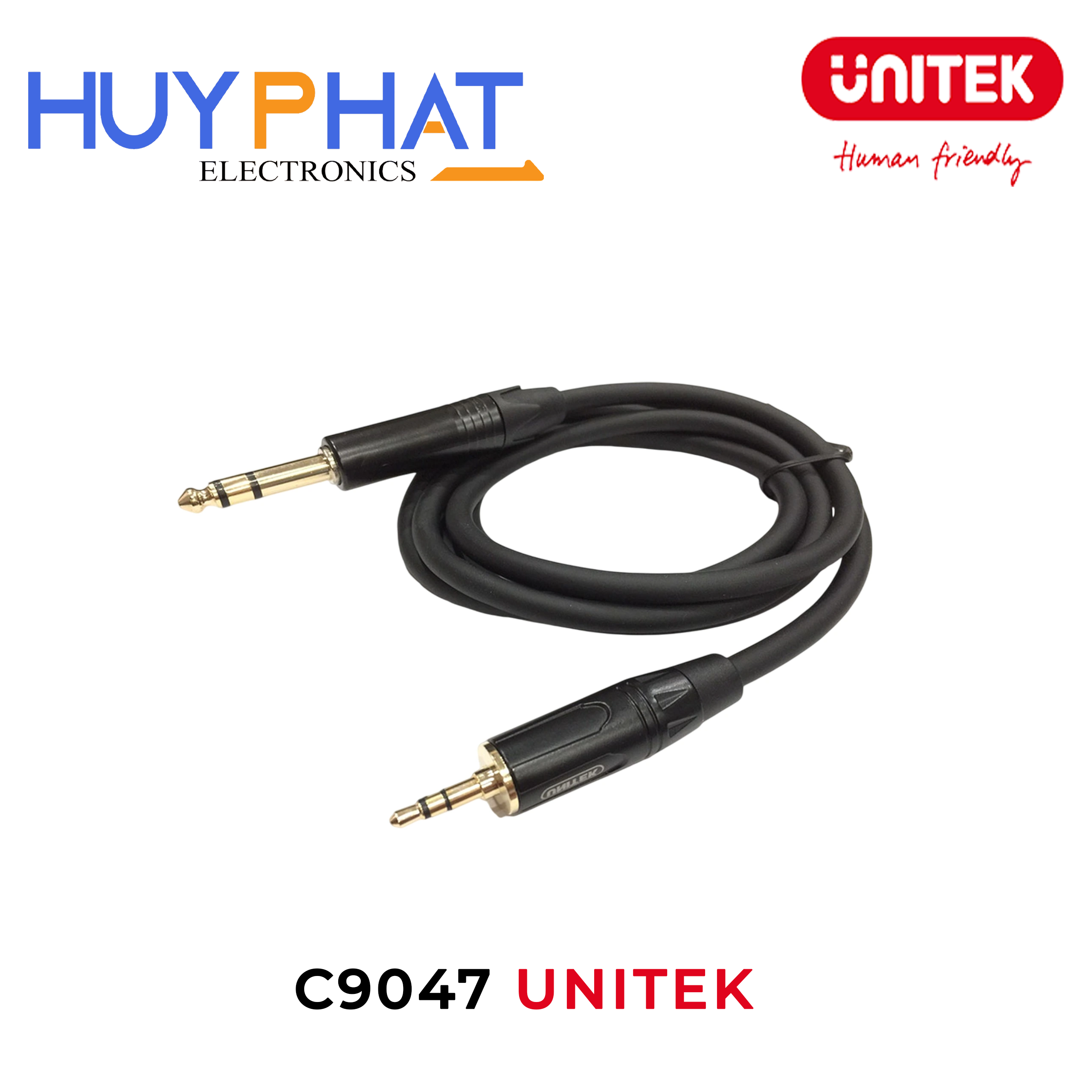 Cáp âm thanh  3ly -> 6ly UNITEK C9047