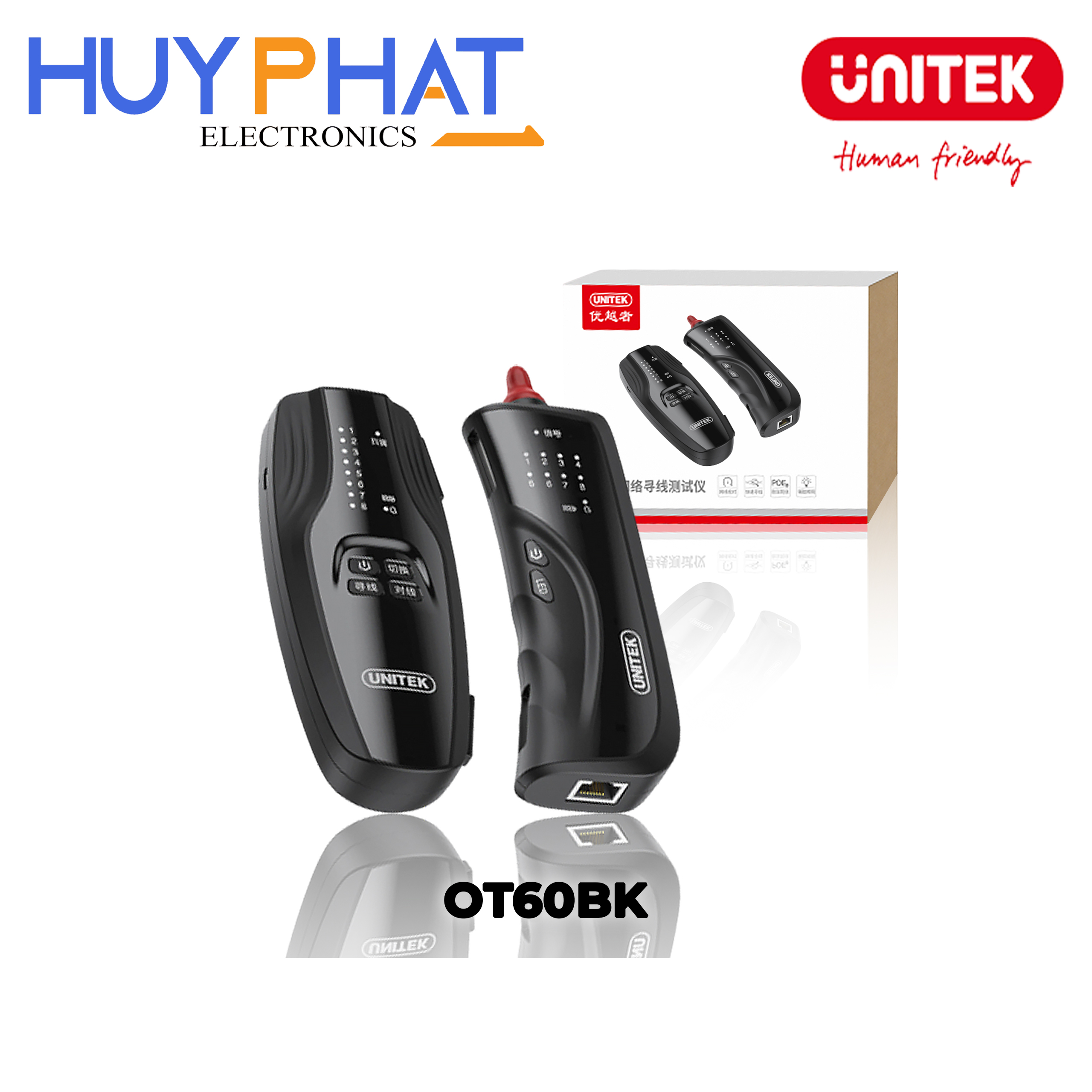 Máy dò mạng đa chức năng UNITEK OT60BK