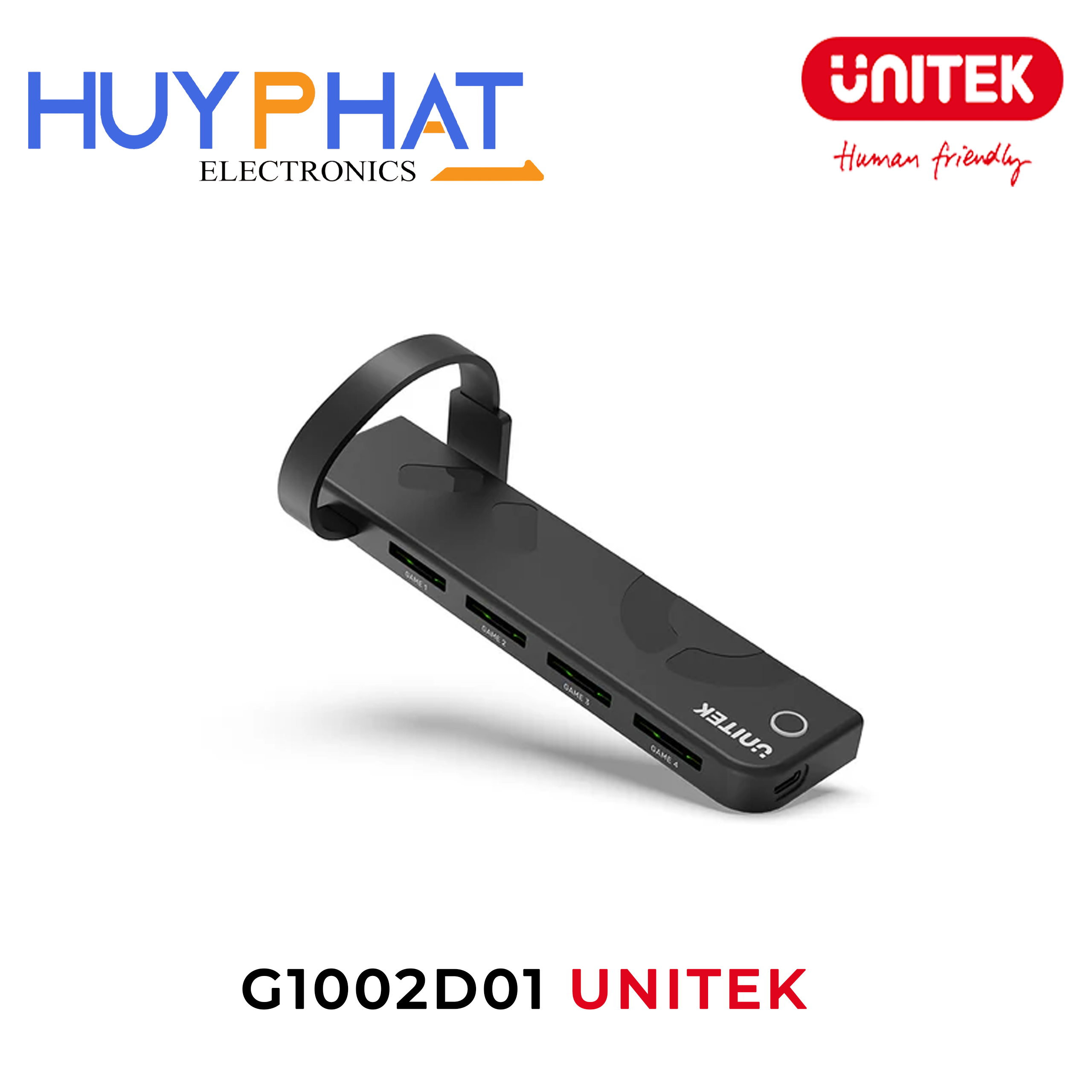 Đầu đọc thẻ trò chơi 4 trong 1 UNITEK G1002D01