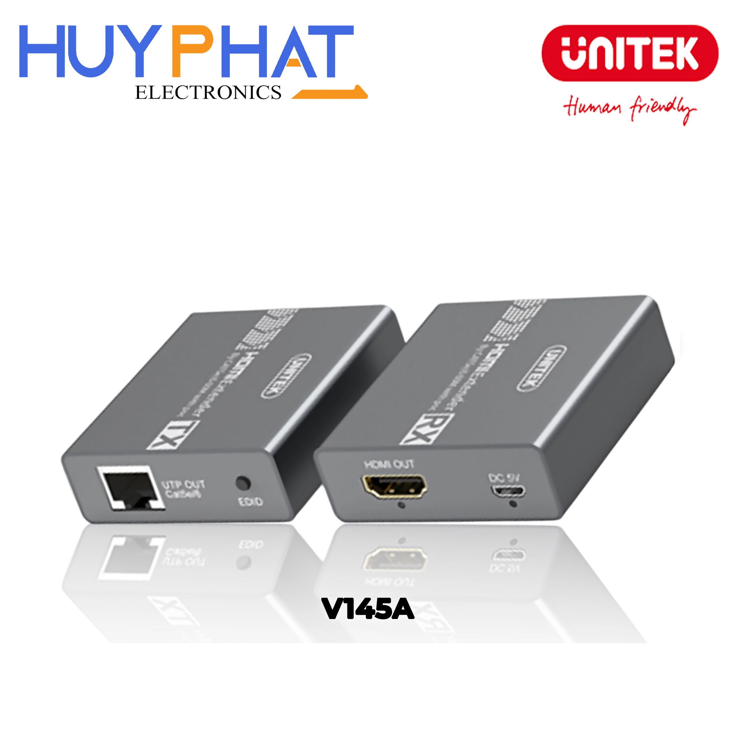 Bộ mở rộng HDMI 1080p@60Hz đơn UNITEK V145A