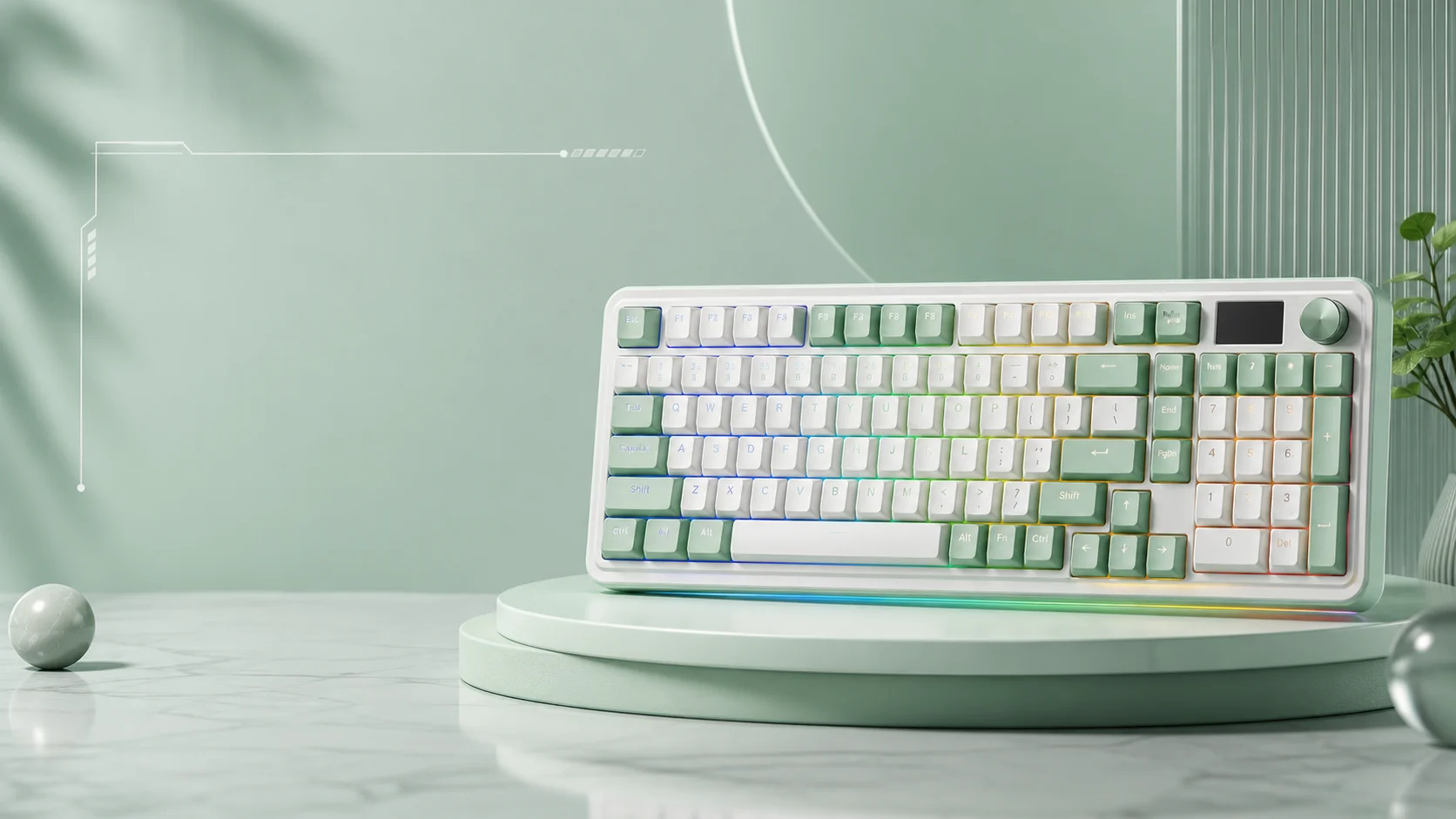 K686 PRO / EISA Redragon keyboard background