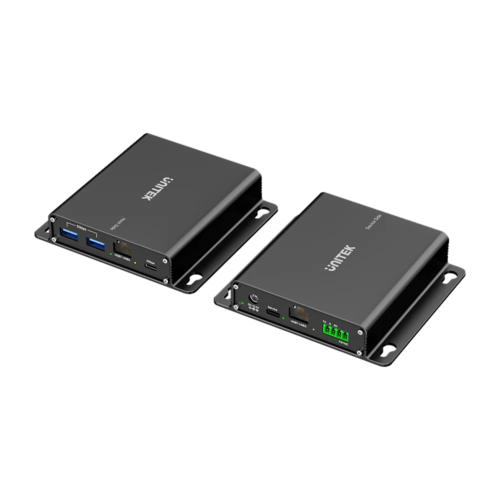 Bộ mở rộng USB 5Gbps 100M -> Ethernet có Hub UNITEK U1337BBK01-US