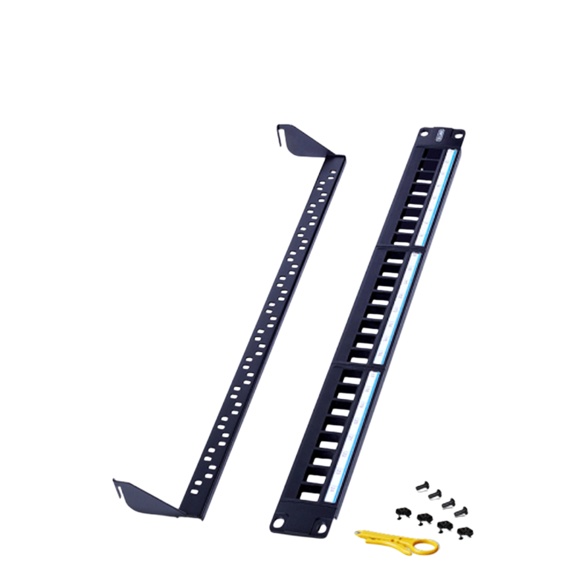 Patch panel điện thoại 24 cổng UNITEK T019A