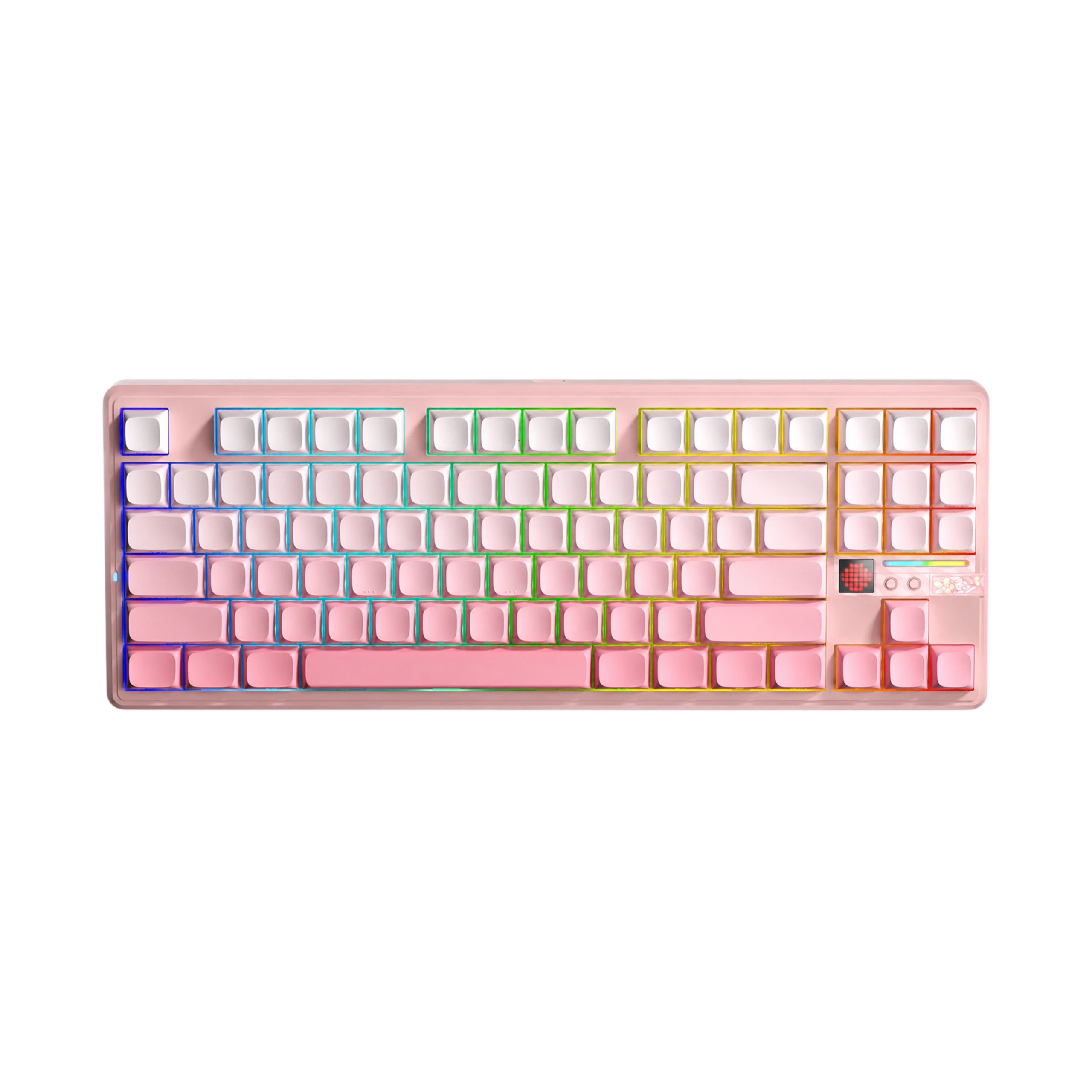Bàn phím cơ gaming 3 chế độ AULA F87 PRO V2