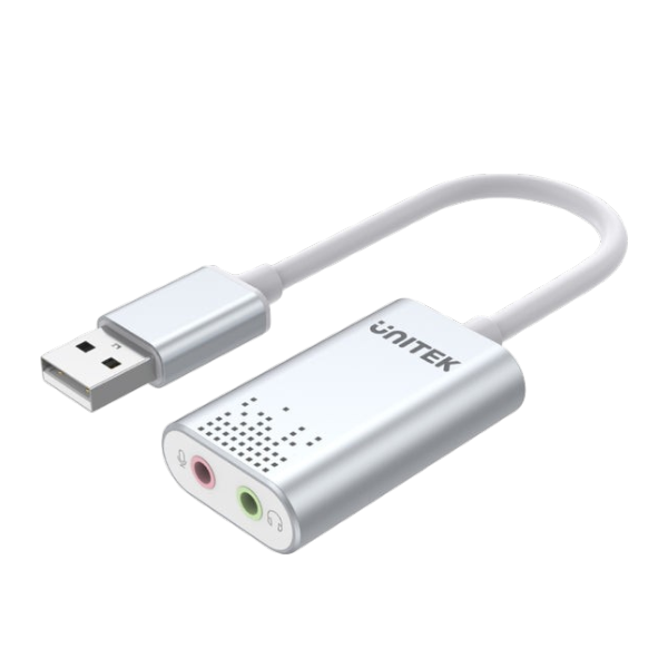 Cáp chuyển USB 2.0 sang Audio UNITEK Y-247A chính hãng